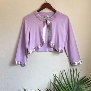 3 for $15 Worth vintage sequin cardigan